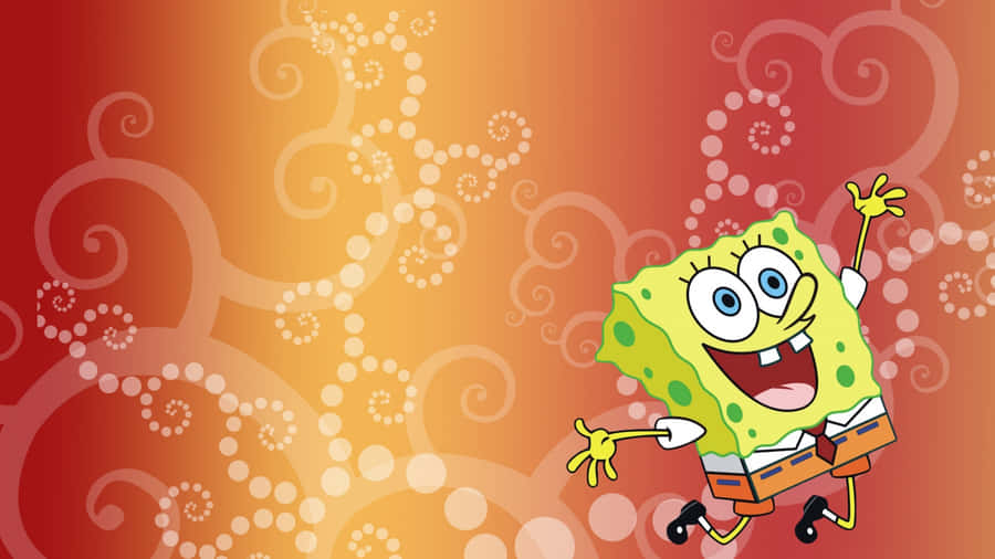 Happy Spongebob Desktop Wallpaper