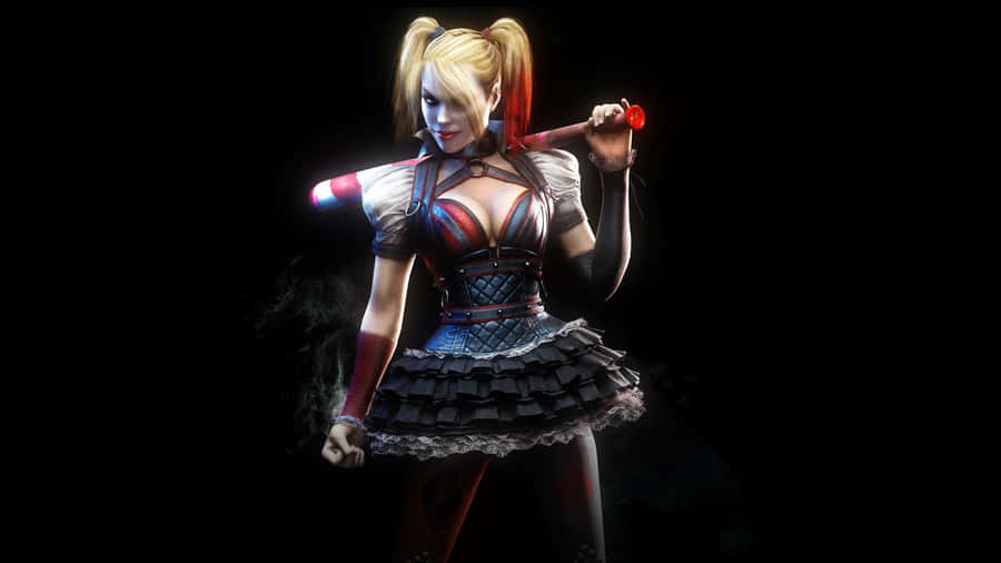 Harley Quinn Ready To Take On Gotham City Wallpaper