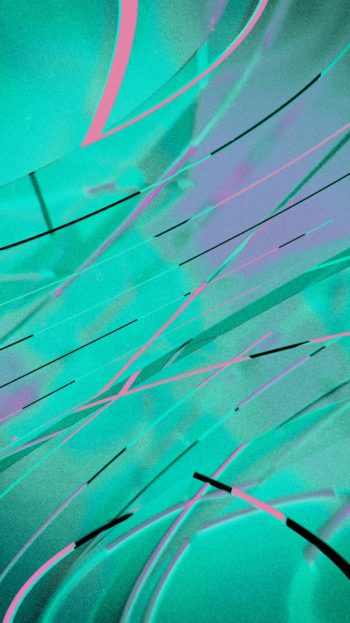 Harsh Green Professional Art Wallpaper