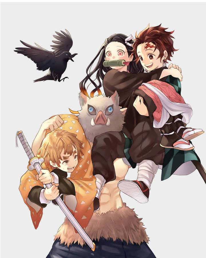 Hashibira Inosuke Of Akaza Wallpaper