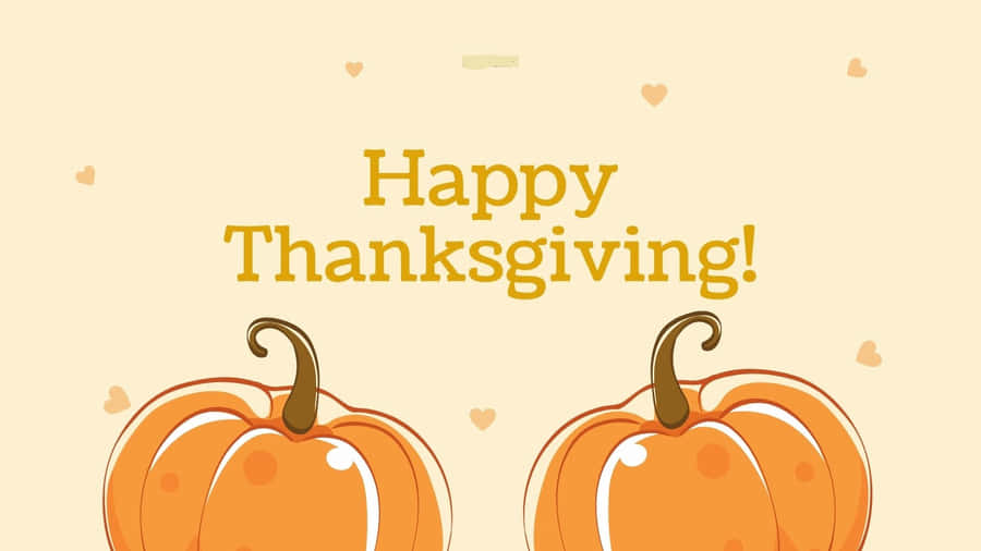 Have A Blessed Thanksgiving With Family And Friends Wallpaper