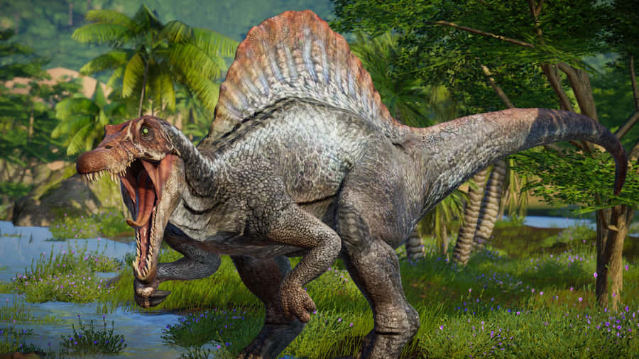 Have You Seen Spinosaurus, The Dinosaur With An Appearance Of A Giant Crocodile? Wallpaper