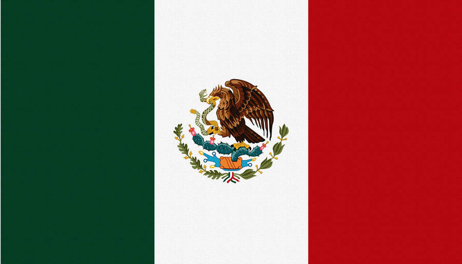 Hd National Flag Of Mexico Wallpaper