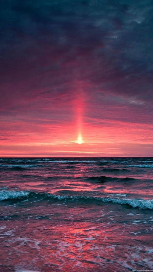 Hd Nature Phone Sunset Wallpaper