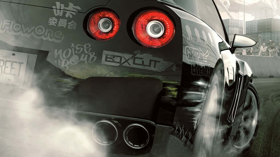 High Octane Speed - The Thrilling World Of Nfs Game Wallpaper
