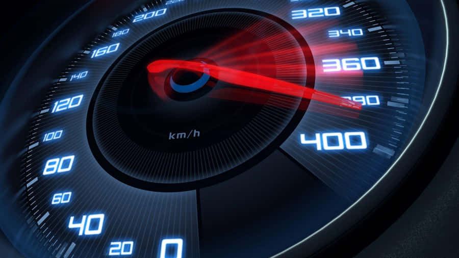 High Speed Car Dashboard Wallpaper