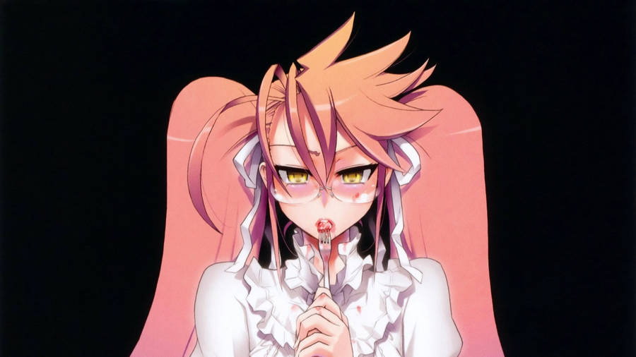 Highschool Of The Dead Cannibal Saya Wallpaper