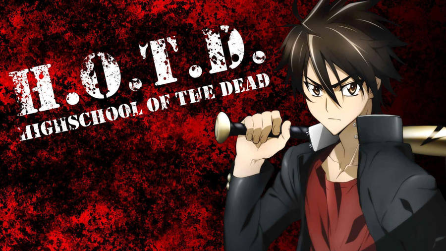 Highschool Of The Dead Grunge Takashi Wallpaper