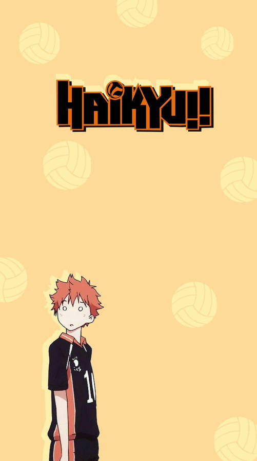Hinata Shouyou Haikyuu Polka Dots Wallpaper