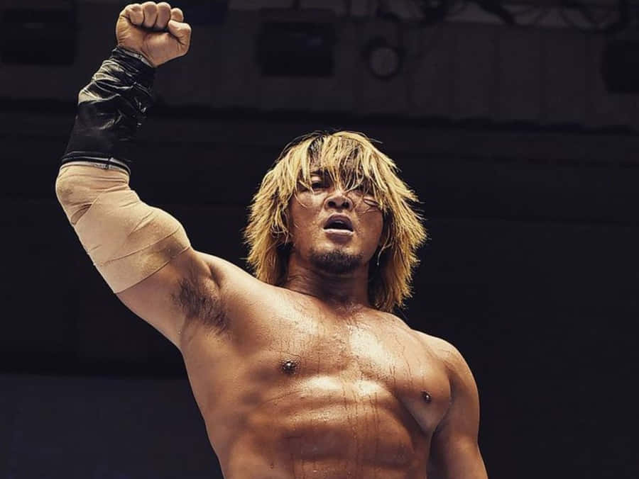 Hiroshi Tanahashi Victory Pose Wallpaper