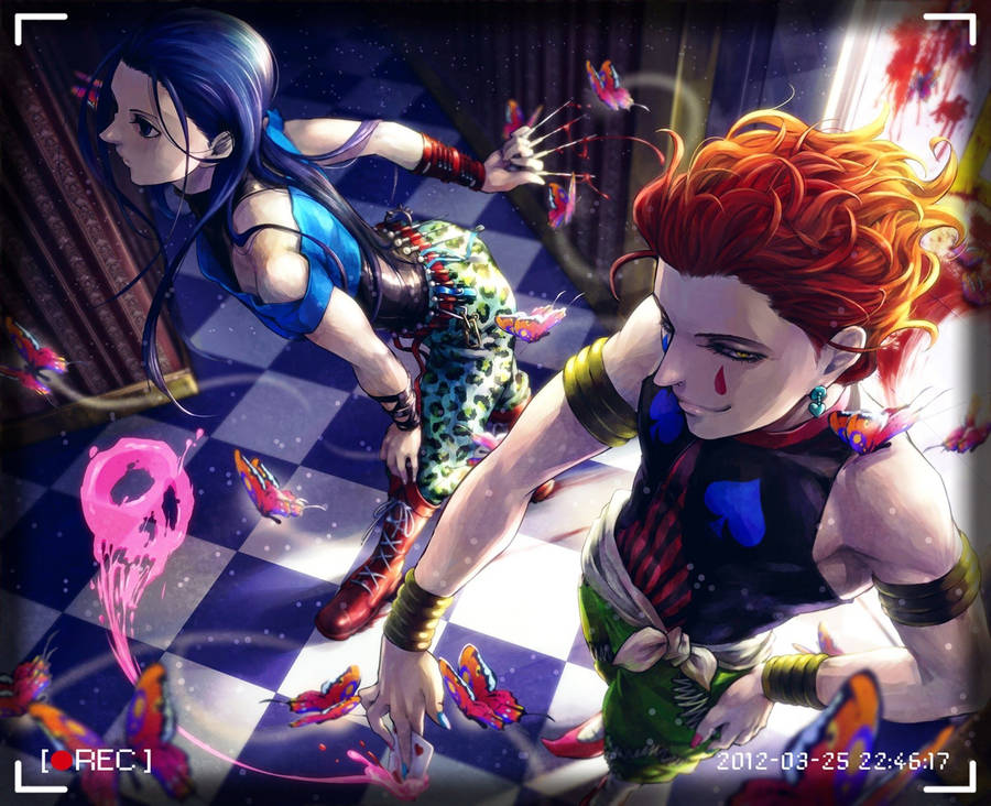Hisoka And Illumi From Anime Hunter X Hunter Wallpaper