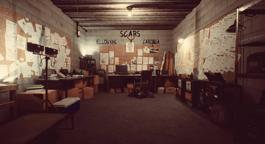 Historic Police Office Wallpaper