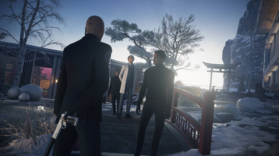 Hitman Hd On The Job Wallpaper