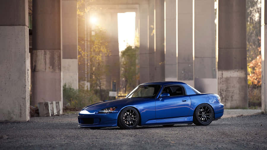 Honda S2000 Royal Navy Blue Wallpaper