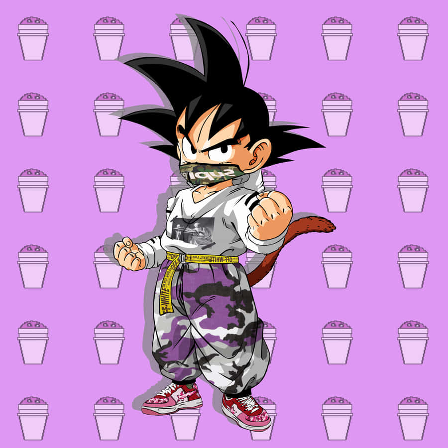 Hood Cartoon Goku Wallpaper