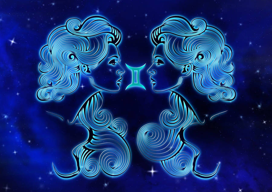 Horoscope Zodiac Of Gemini Wallpaper