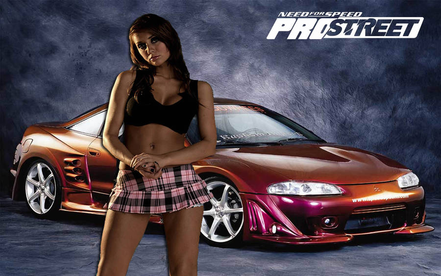 Hot Girl Need For Speed Prostreet Racing Girl Wallpaper
