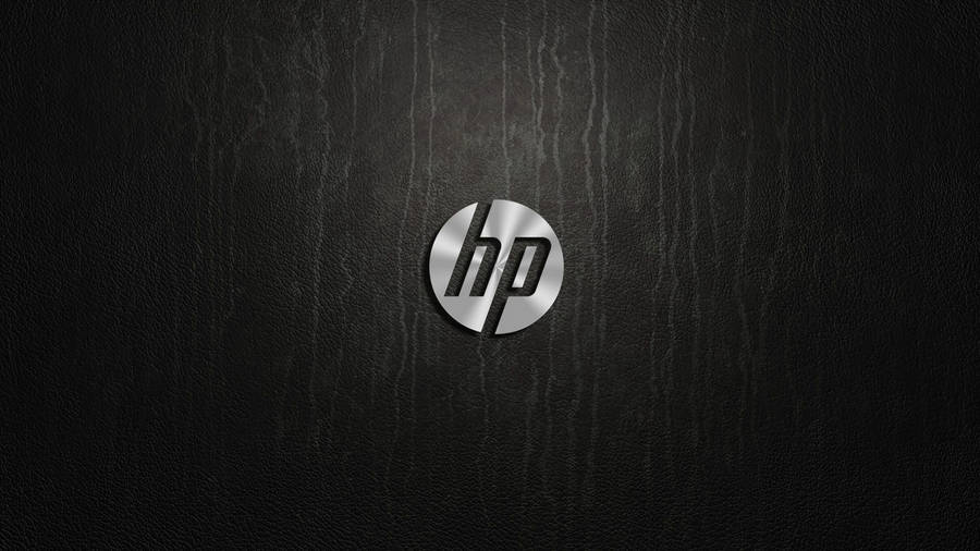 Hp Cool Metallic Logo Wallpaper