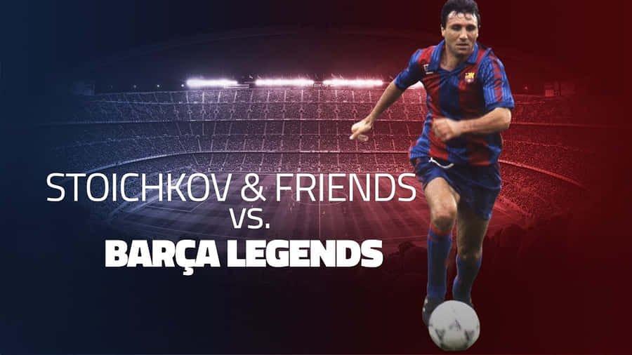 Hristo Stoichkov & Friend Vs Barca Legends Wallpaper