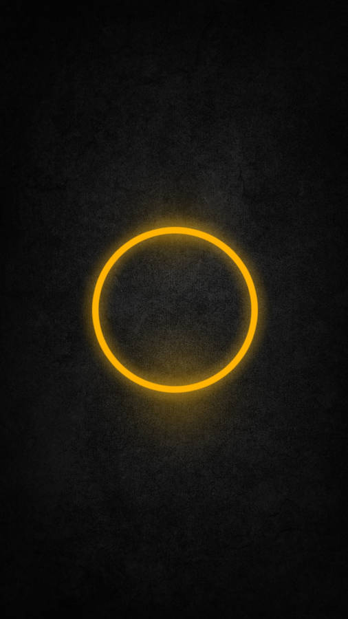 Htc Yellow Ring Light Wallpaper