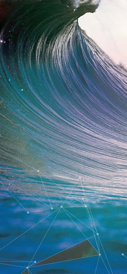 Huge Mellow Wave Iphone Wallpaper