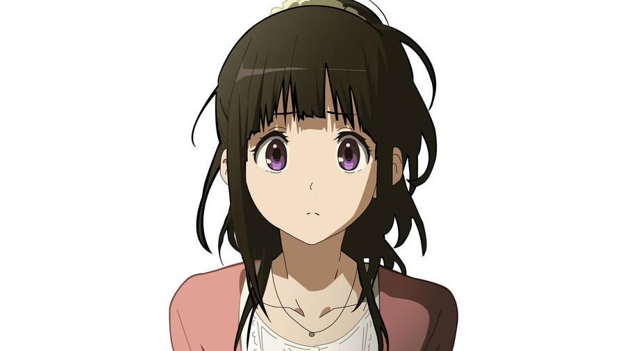 Hyouka Wide-eyed Eru Wallpaper