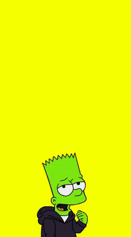 Hype Bart Yellow Wallpaper
