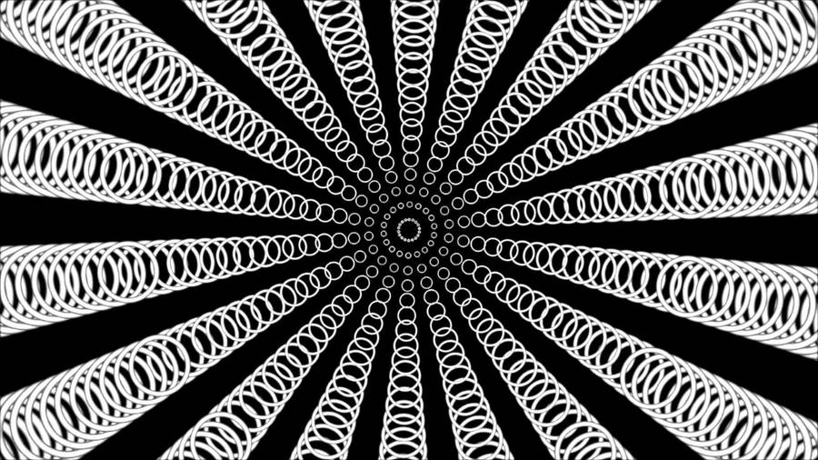 Hypnosis Rings Heading Towards Point Wallpaper