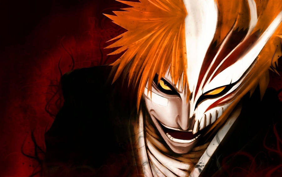 Ichigo Kurosaki Half Hollow Mask Wallpaper
