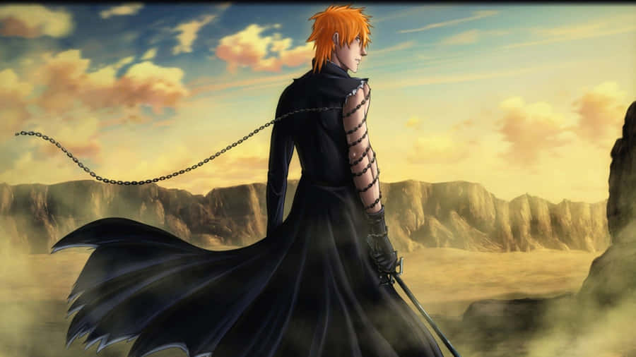 Ichigo Kurosaki In Action - 4k Wallpaper Wallpaper