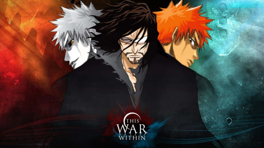 Ichigo Kurosaki In Action With His Powerful Zanpakuto Wallpaper