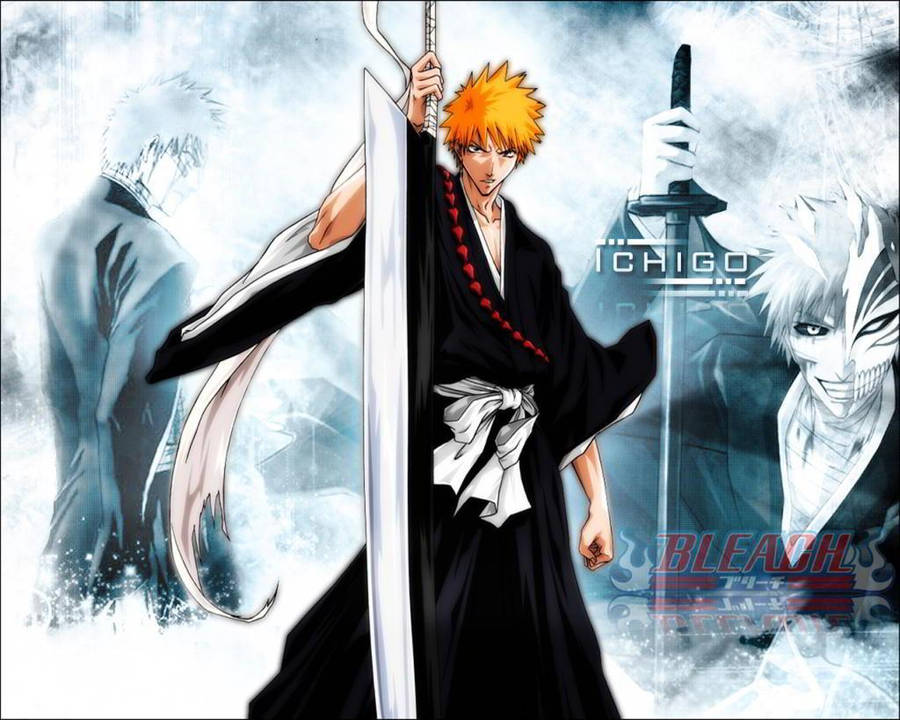 Ichigo Kurosaki Two Hollow Forms Wallpaper