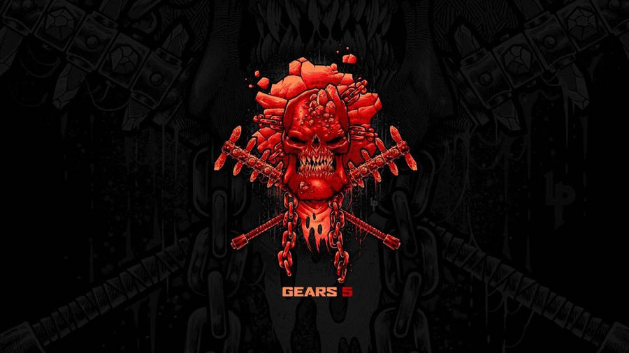 Iconic War Skull Gears 5 Wallpaper