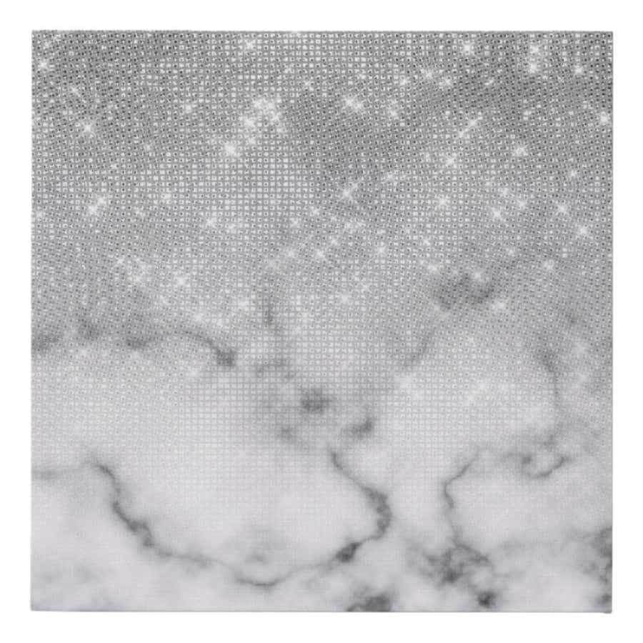 Illuminate Your Life With White Glitter Wallpaper