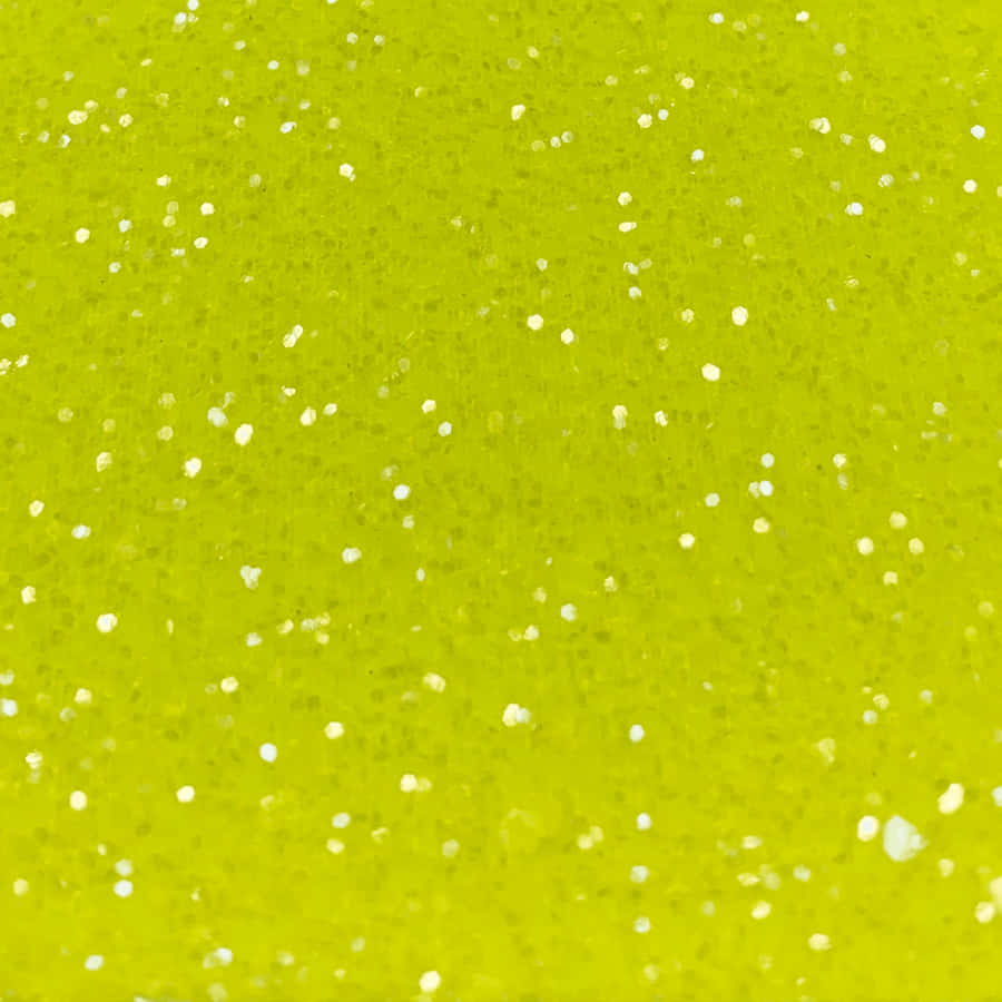 Illuminate Your World With A Touch Of Sparkling, Vibrant Yellow Glitter. Wallpaper