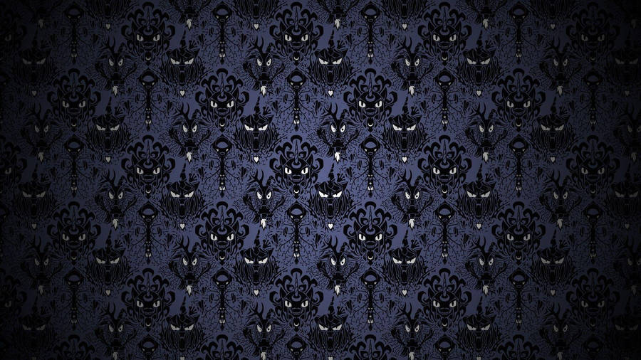 Image A Creepy Haunted House During Halloween Wallpaper