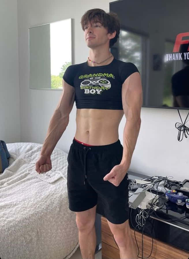 Image “a Rare Sight: Flamingo Albert Looking Our Way” Wallpaper