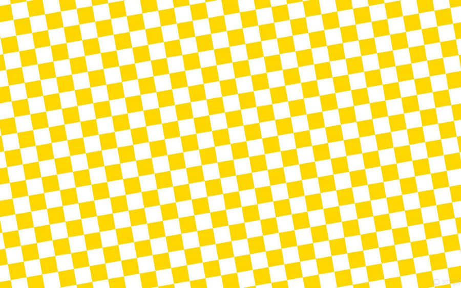 Image Aesthetic Yellow Plaid Pattern In Bright Sunshine Wallpaper