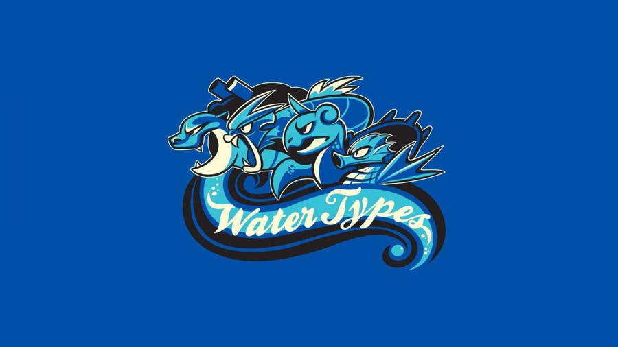 Image Blastoise Logo With Water Type Symbol Wallpaper