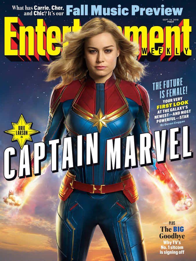Image Carol Danvers As Captain Marvel Wallpaper