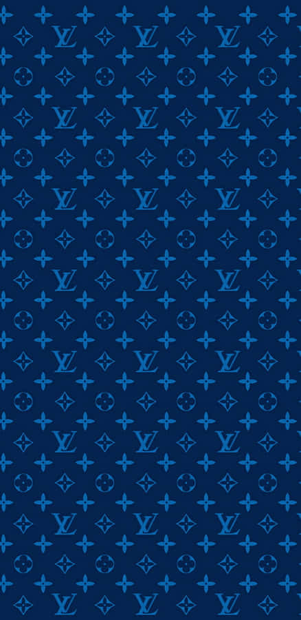 Image Elegant Louis Vuitton Blue Shoes Wallpaper