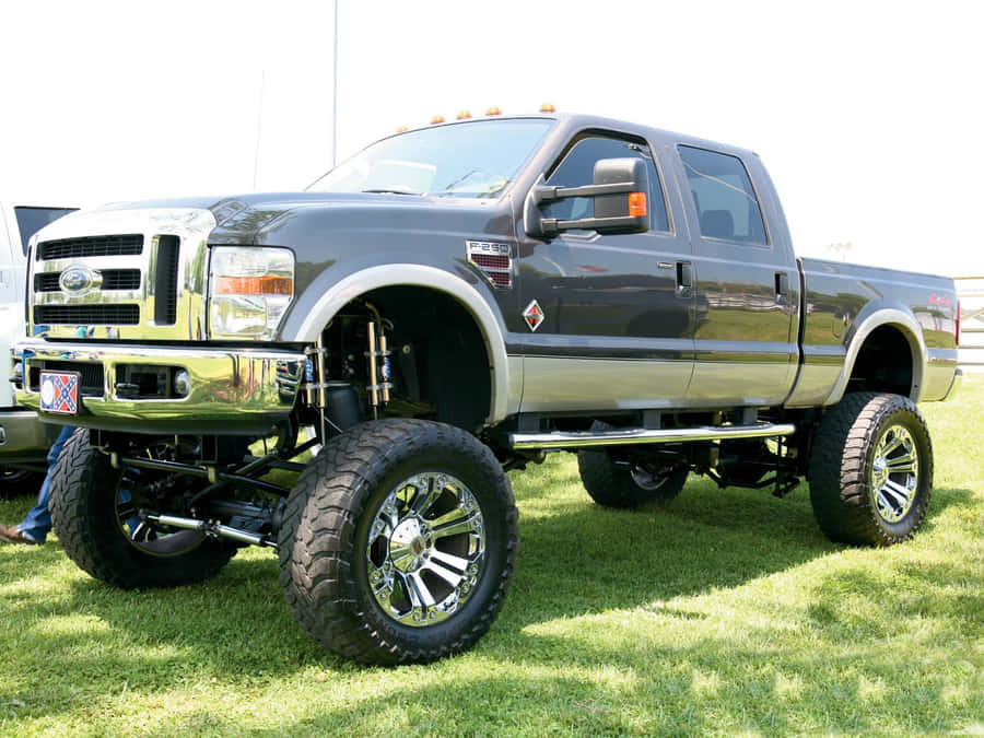 Image Ford Powerstroke – The Ultimate In Heavy-duty Performance Wallpaper