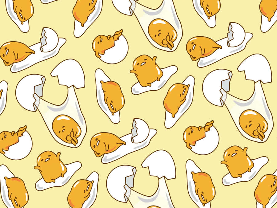 Image Gudetama Loves Technology Wallpaper