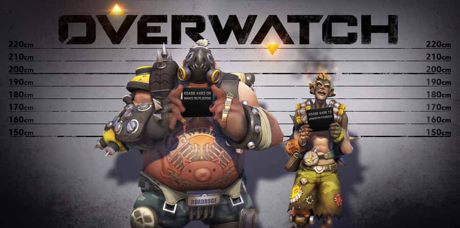 Image Junkrat Unleashes Chaotic Mayhem Wallpaper