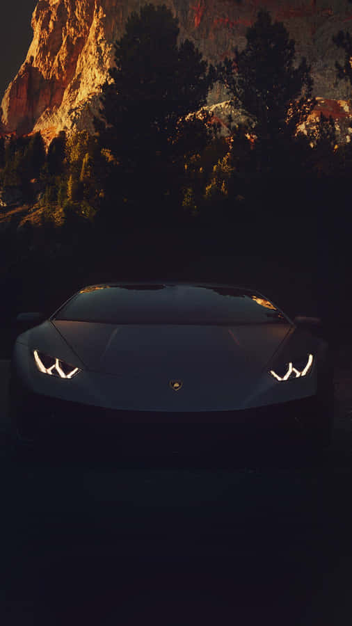 Image Luxury Black Lamborghini Iphone Wallpaper