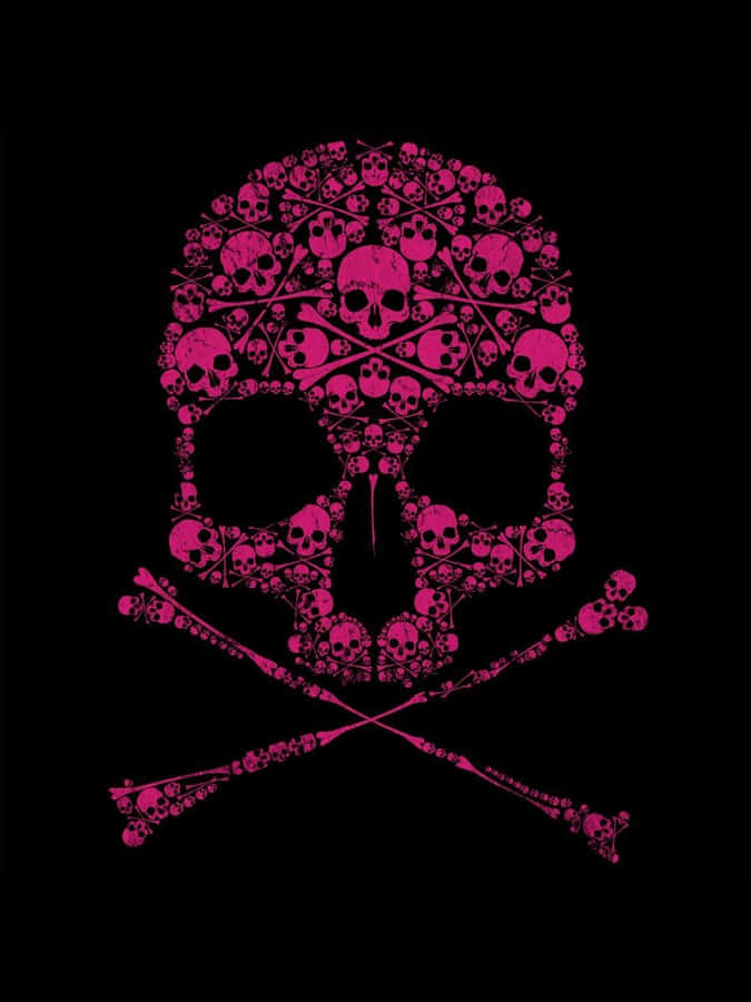 Image Pink Skull Wallpaper