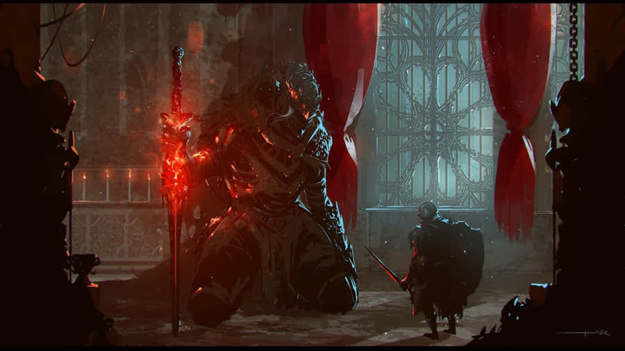 Immerse Yourself In The Thrilling Action Of Bloodborne, Now Fully Enhanced For 4k Hd Graphics. Wallpaper