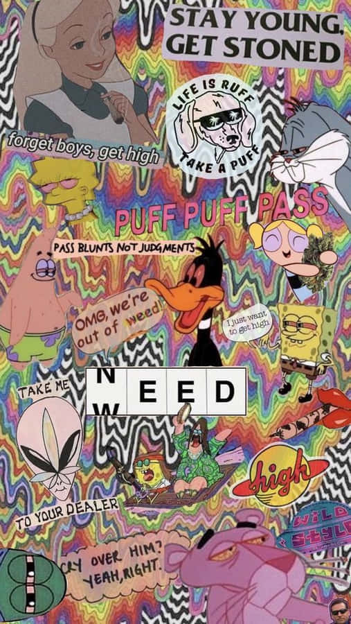 Immersing In An Ethereal World Of Colors And Shapes Wallpaper