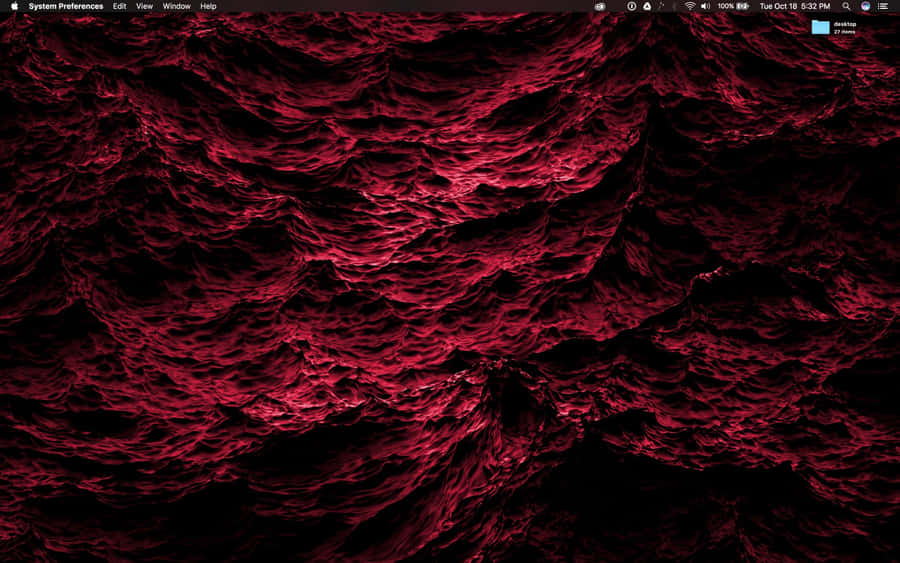 Improve Your Computing Experience With An Aesthetic Red Pc Wallpaper