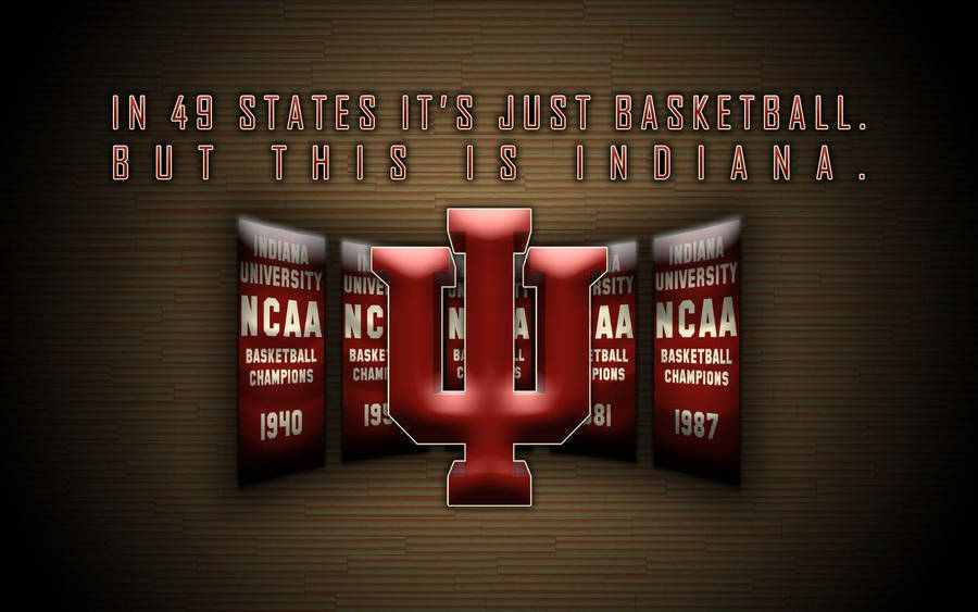 Indiana Hoosiers Championships Celebration Wallpaper